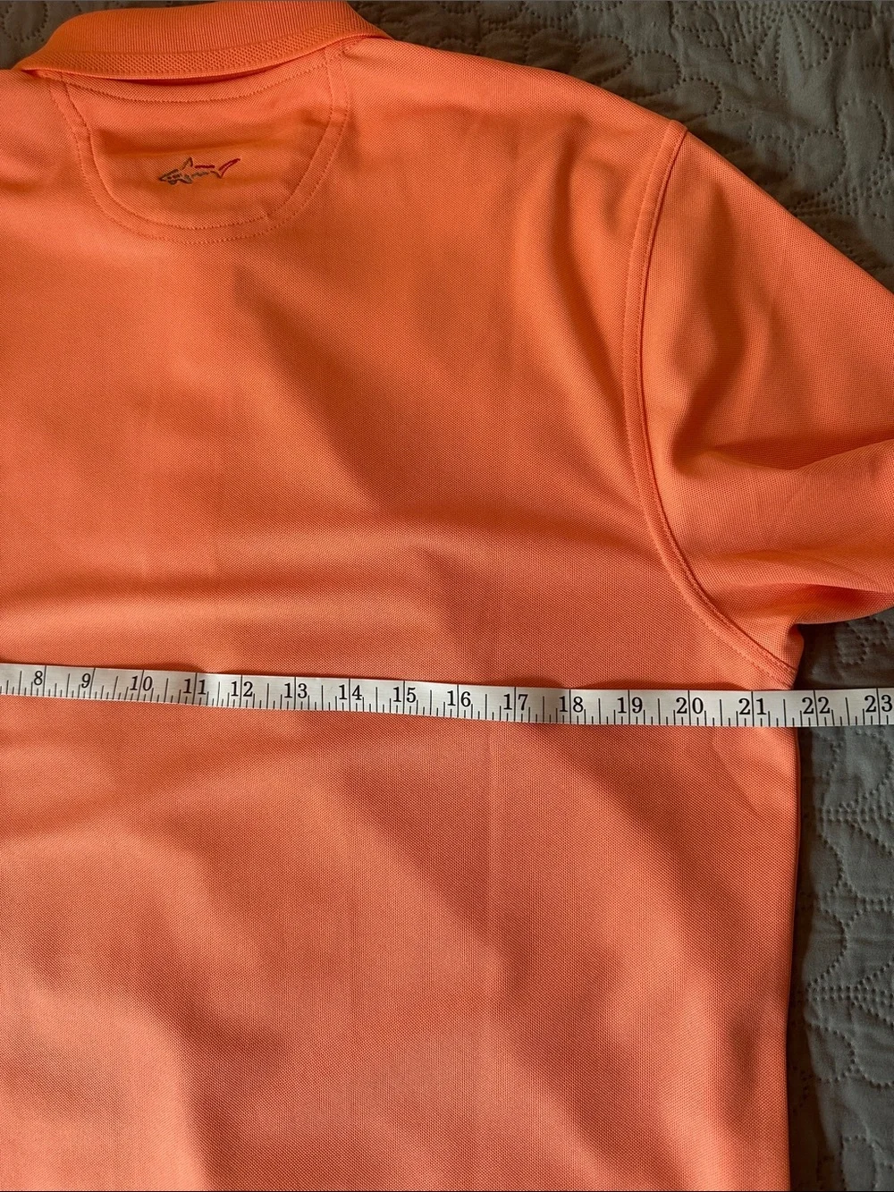 Greg Norman Collection Men’s Coral-Orange Polo